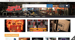 Desktop Screenshot of dynamitemagic.nl